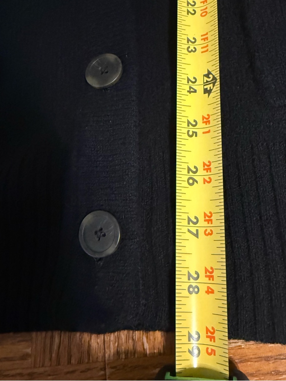 Madewell Maysfield Merino Wool Cardigan in Black Sz M Relaxed Fit Minimalist - Picture 13 of 14